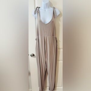 Ingrid & Isabel Taupe Jumpsuit
